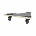 Vestil HARDWOOD DOLLY-TRIANGLE DECK 300K LB 16.5X18.5 HDOS-TRI-18-300